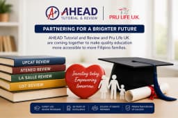 AHEAD and Pru Life UK partner to help Filipinos invest in quality education 