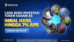 Minat Investor Indonesia terhadap Aset AI Global Meningkat, Bittime Luncurkan Fitur Earn pada Tokenized US Stocks