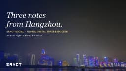 Three notes from Hangzhou: Sanct Social founder on how China backs its start-ups, one task per city, and a whole city out to see the moon
