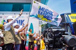 Mudik Aman & Nyaman, MIND ID Berangkatkan 1.700 Pemudik