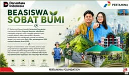 Cetak Generasi Unggul, Pertamina Buka Beasiswa Sobat Bumi di Hari Pendidikan