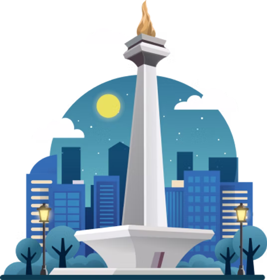 Press release distribution in Indonesia illustration
